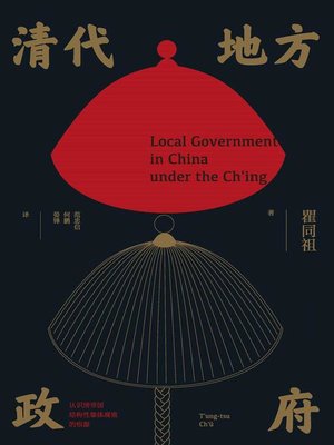 cover image of 清代地方政府